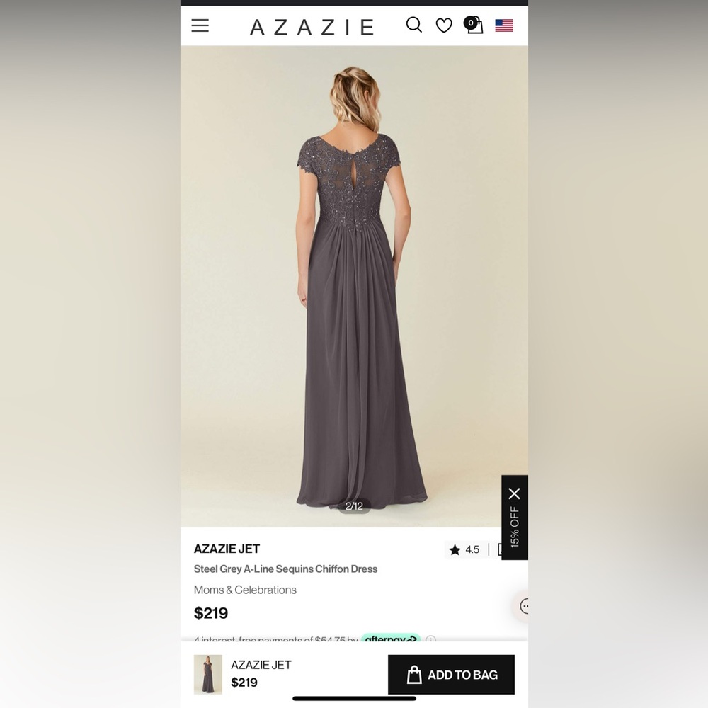 Azazie Mother of Groom/Bride Dress
